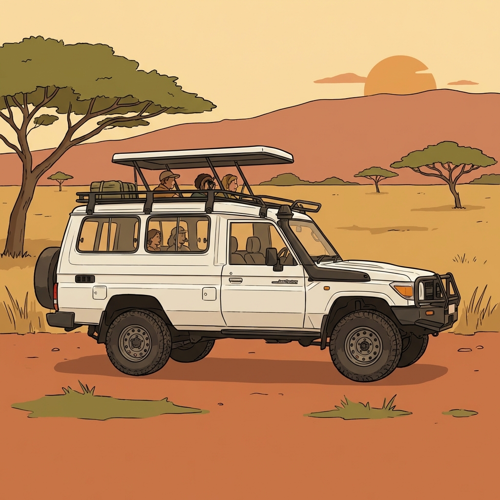 Toyota Land Cruiser Safari Vehicle